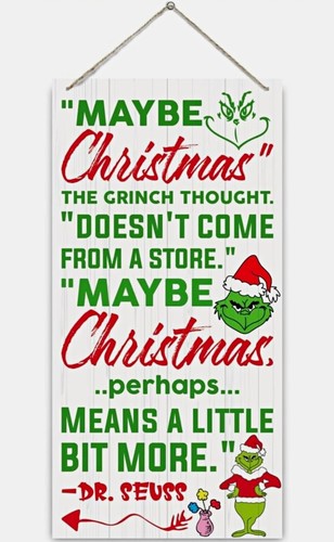 Grinch seuss maybe - seuss, “maybe